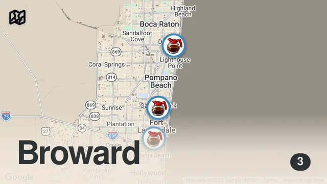 Map of Eating at The Most Random Diners For 24 Hours…