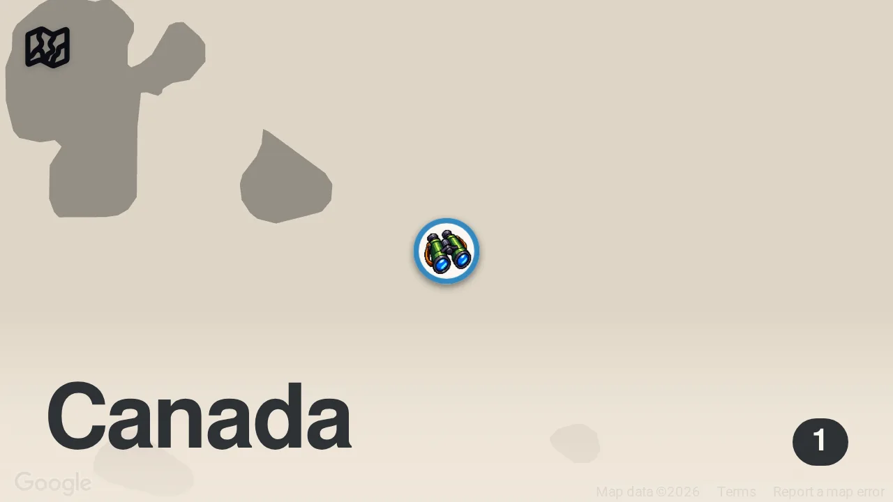 Map of 1 spot from EXPLORING SASKATCHEWAN!!!