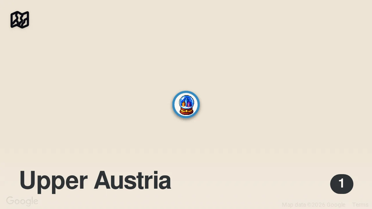 Map of 1 spot from Hallstatt, Austria 🇦🇹 #shorts