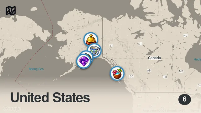Map of Looking for Evidence of Bigfoot in Alaska | The Alaska Triangle | Travel Channel