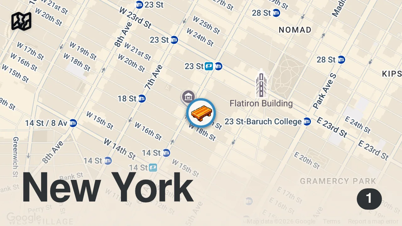 Map of 1 spot from How a New York Sushi Master is Creating a New Omakase — Omakase