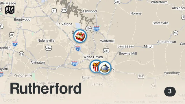 Map of Eating at Fast Food Restaurants I've NEVER Heard Of...