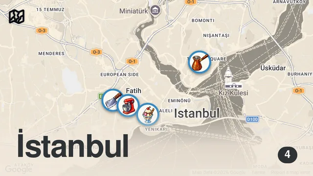 Map of İSTANBUL’UN EN ESKİ RESTORANINA GİTTİK - TARİHİ LEZZETLER