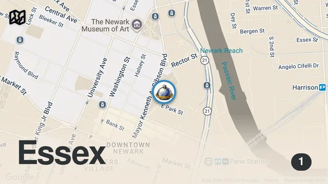 Map of This Is One of The Best Restaurants In Newark NJ, The Yard