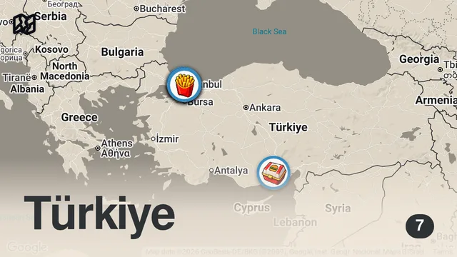 Map of YEDİĞİMİZ EN İYİ BURGERLER I En ucuzu 28 TL, en pahalısı 59 TL - Ayaküstü Lezzetler