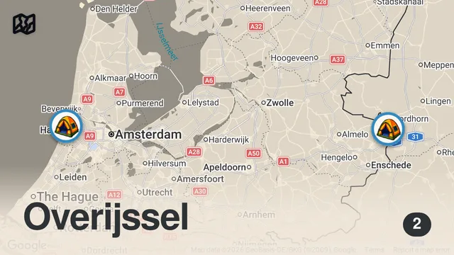 Map of Camping-Check: Holland mit Dünen-Camping & US-Schulbus | ARD Reisen