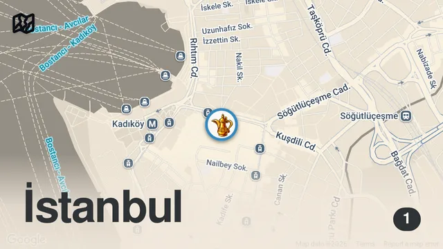 Map of 1 GÜNLÜK VEGAN OLDUM!