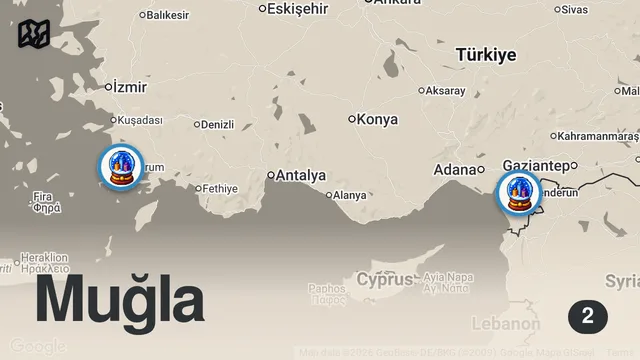 Map of EVDE SUCUK DÖNER TARİFİ!!! #YemeksepetiMahalle