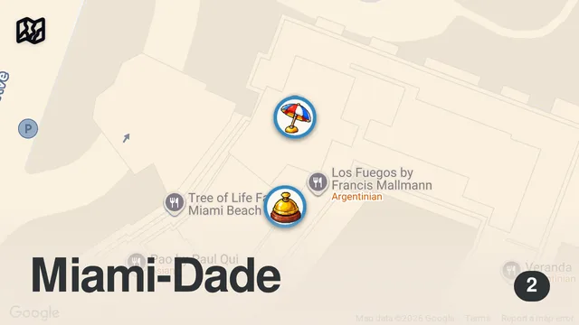 Map of Discovering an ULTRA-EXCLUSIVE 6-seat SPEAKEASY OMAKASE | El Secreto, Miami