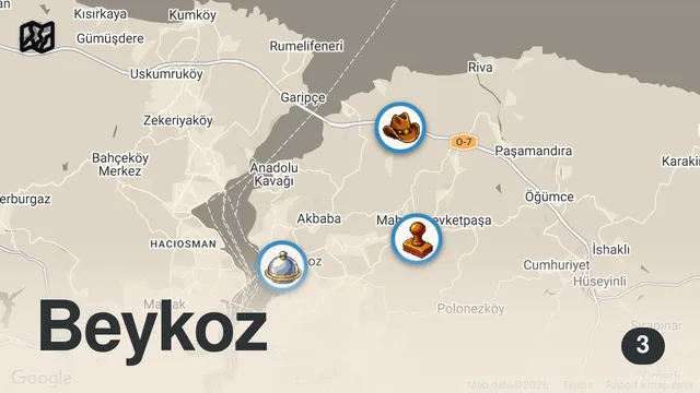 Map of ÇATAL BIÇAĞIN YASAK OLDUĞU BOĞAZ MANZARALI BALIKÇI!
