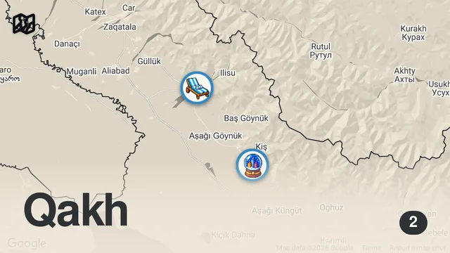 Map of Whole Chicken Stew!! REMOTE FOOD in the Mountains of Azerbaijan!!