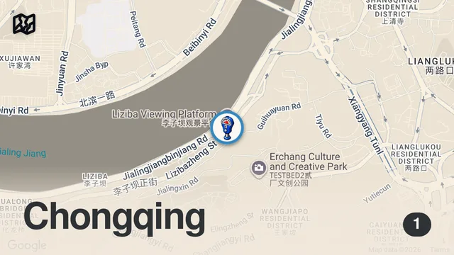 Map of Trying to Eat the Liziba Train in China Be Like 😭
