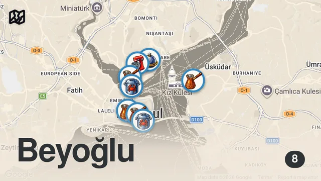 Map of Top Food Spots in Istanbul’s Tourist Center (NO TOURIST TRAPS)