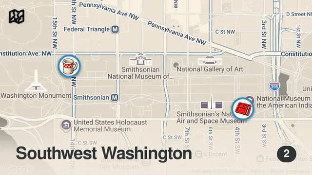 Map of What national museum has the best food????