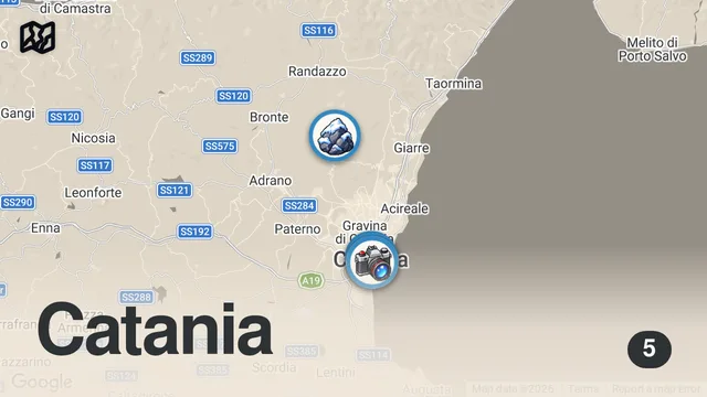 Map of Street Food in Sicily 🇮🇹 CHEESE VOLCANO ARANCINI in Catania + BEST Fish Market in Italy!