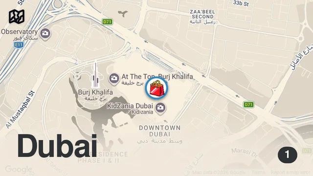 Map of Top 5 BEST FOODS at the World's LARGEST MALL in Dubai | FOOD TOUR at Dubai Mall