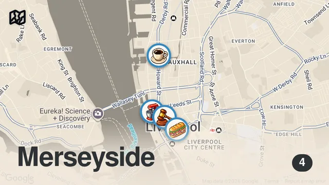 Map of Does Liverpool have the best food in the UK? 🤯