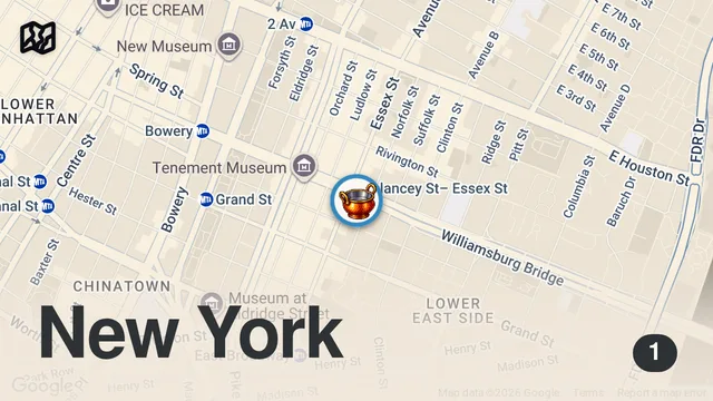 Map of 10/10 INDIAN FOOD IN NEW YORK CITY | THE IN STUDIO SHOW