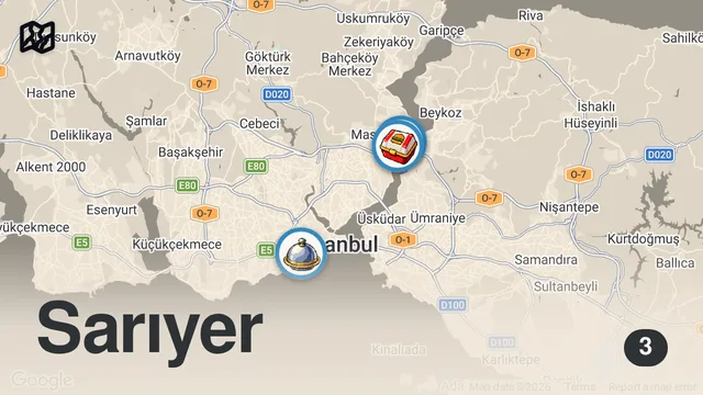 Map of SİZ ÖNERDİNİZ BİZ DENEDİK - Ayaküstü Lezzetler