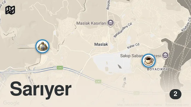 Map of EŞSİZ ANADOLU LEZZETLERİ - Hesaplar Senden Bölüm 17 - Ayaküstü Lezzetler