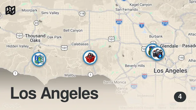 Map of Malibu Wines Safari |  Wine Tasting & Feeding Stanley The Giraffe