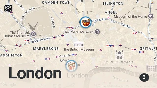 Map of I Tried London's Worst Curries 🤢