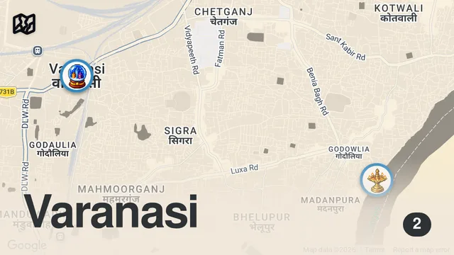Map of The City Where Death Is Not Feared 🇮🇳