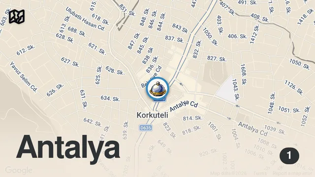 Map of GURME BİR MEKAN! #shorts #yemek #keçi