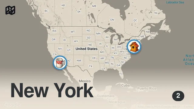 Map of Eating At Gordon Ramsay's NEW Restaurant... (5 STAR)