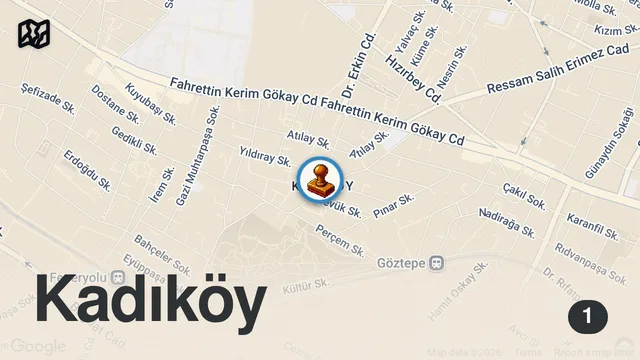 Map of KEŞKE SİZ DE GELSEYDİNİZ! 😊 #shorts #sosis #kadıköy