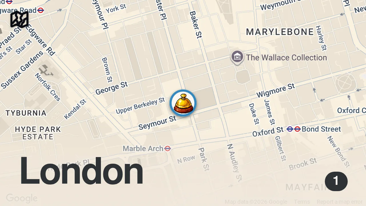 Map of 1 spot from Best desi pub in London ? #indian #london #foodie