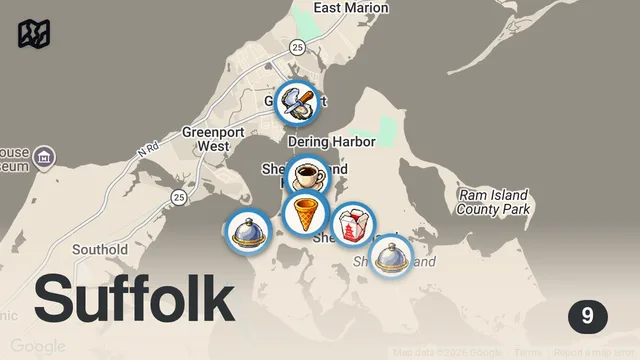 Map of One of our favorite summer getaways! #shelterisland #newyork