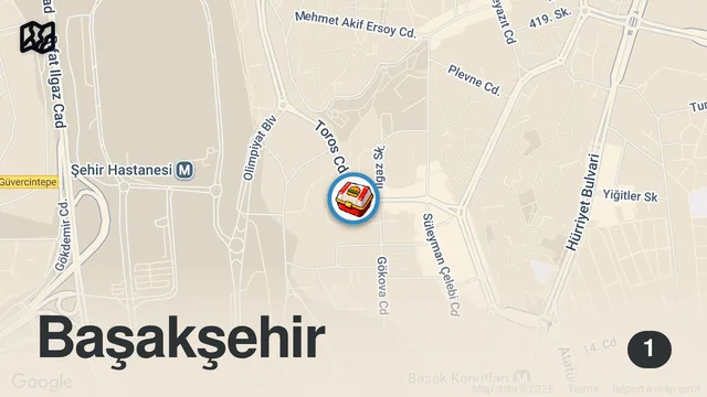 Map of ANADOLU YAKASININ BURGER KRALI BU! | BANKO BURGER