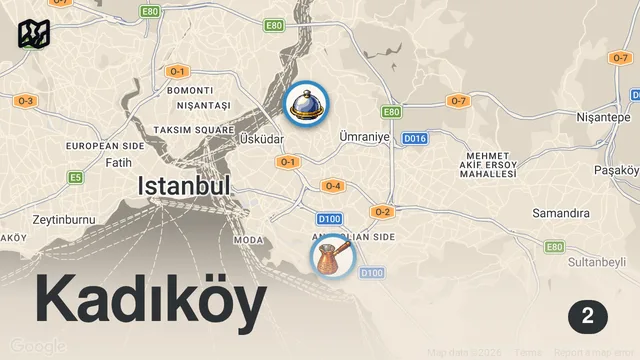 Map of SEMT PAZARINDA DÖNER YEDİK (Hesaplar Senden Bölüm 7) - Ayaküstü Lezzetler