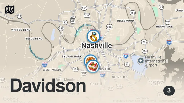 Map of Letting Strangers Decide Where I Eat For 24 Hours...