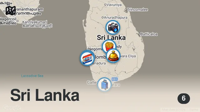 Map of Sri Lanka's Top Travel Tips Guide | Arrival in Colombo