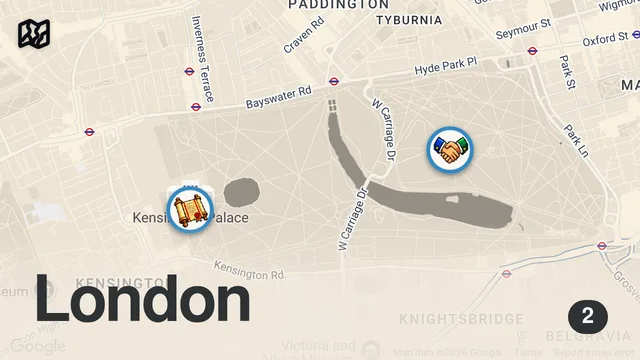 Map of Royal activities to add to your London trip 👑
