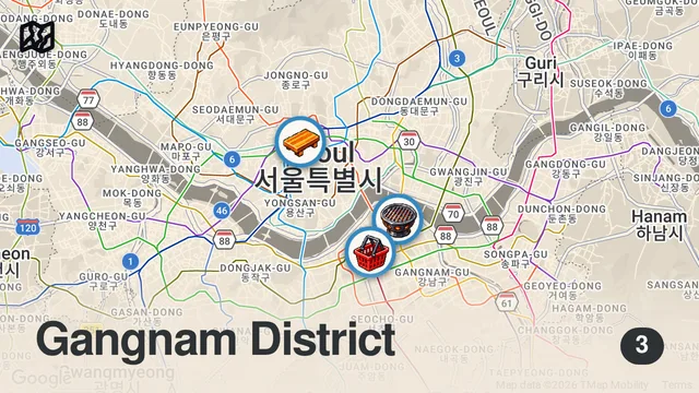 Map of South Korea's BEST SUSHI?! Trying Sushi From The "SUSHI GOD" of South Korea