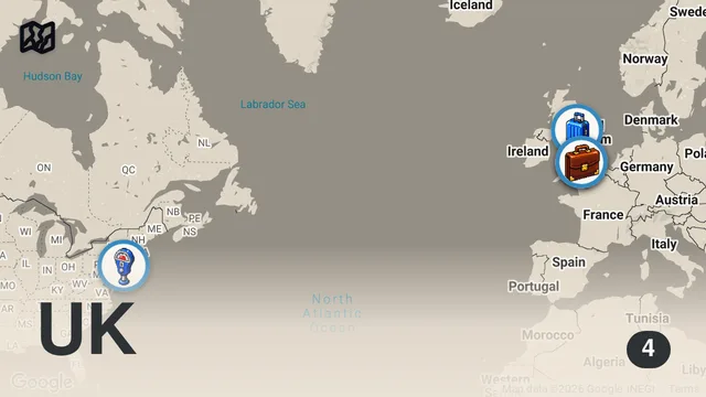 Map of I ate EVERYTHING at the British Grand Prix