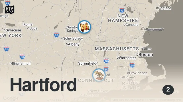 Map of Ghost Wants to Kill Little Girl in Connecticut House Of Horrors | The Dead Files | Travel Channel