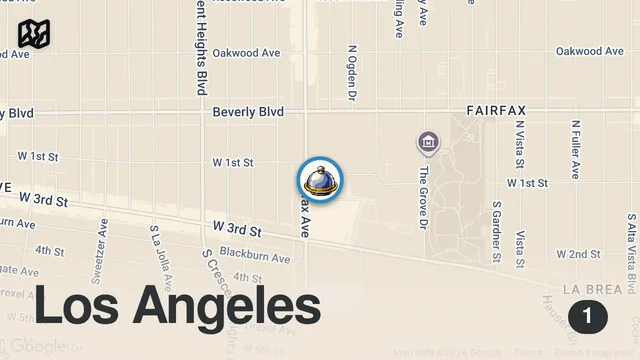 Map of CRISPIEST Chicken in LA? #ad