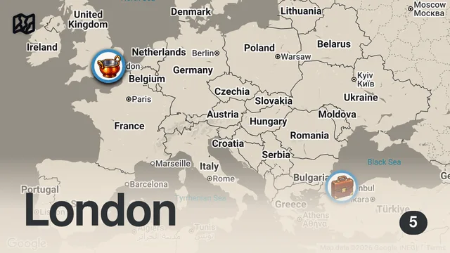 Map of I Ate London's Best Indian Food