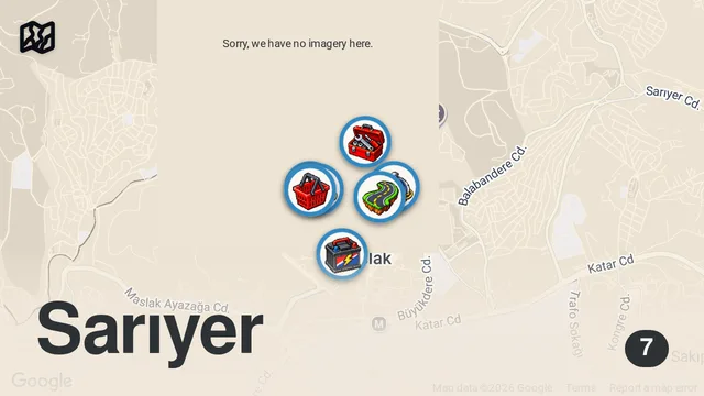 Map of MASLAK SANAYİ LEZZETLERİ (Kruvasan, smash burger, Adana kebabı, Arnavut ciğeri) - Ayaküstü Lezzetler