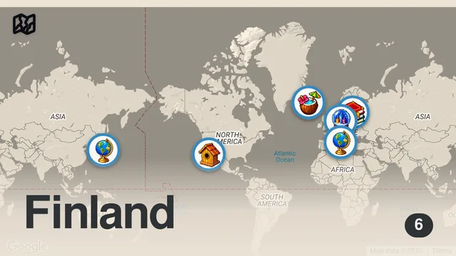 Map of TRAVEL TALK | STEVE BOOKER