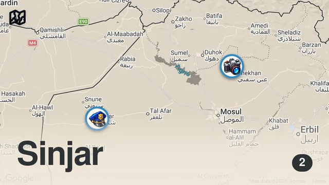 Map of You Never Knew This Religion Existed - Who Are The Yazidis? Lalish, Kurdistan 🇹🇯 (survived ISIS)