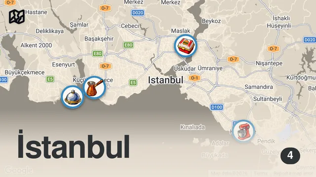 Map of KARTAL GÖKBERK LEZZET REHBERİ (SİZDEN GELENLER)