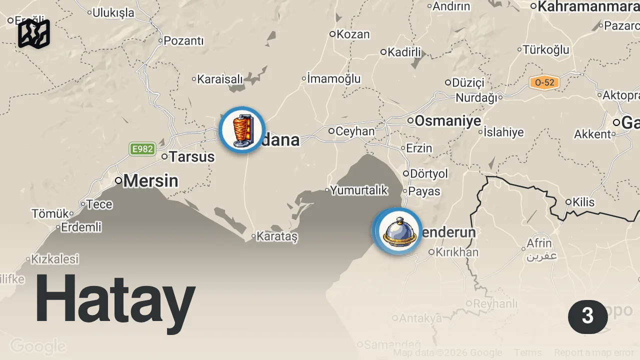 Map of 3 spots from 3 SAATTE 2500 TL SERİSİ!!!