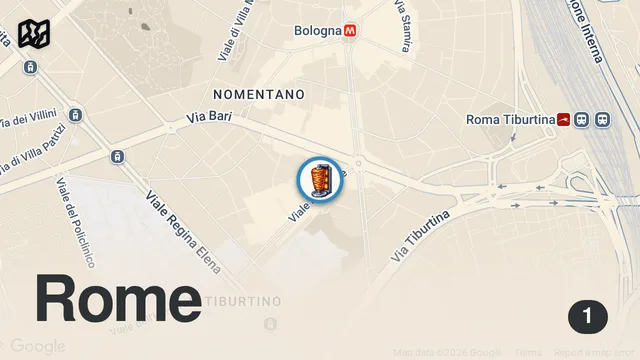 Map of Eating at SKETCHY Restaurants In Rome Italy... (BEWARE)