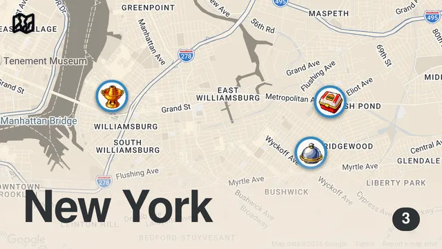 Map of THE ALT BURGER JOURNEY CONTINUES... | FTD