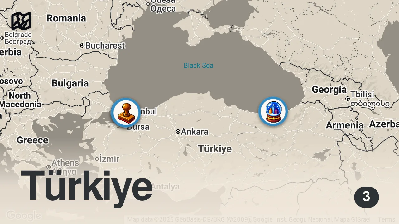 Map of 3 spots from Akçaabat’tan İstanbul’a Uzanan Bir Gelenek: Cemil Usta ♨️#ayaküstülezzetler #short #shorts